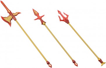 Kotobukiya Virtuous Style 11 Pole Weapon Set Flamerite Ver., KBY76000, by KOTOBUKIYA