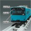 TAKARA TOMY Plarail Real Class 201 Series Commuter Train (JR West, Sky Blue), TAK44812, by TAKARA TOMY