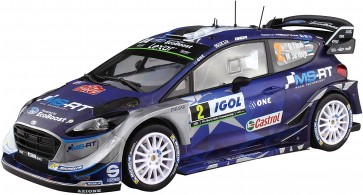 Aoshima 1/24 SKYNET BELKITS FORD FIESTA RS WRC TOUR DE CORSE 2017 OTT TANAK/MARTIN JARVEOJA  , AOS07089, by AOSHIMA