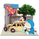 Sankei MINIATUART KIT DORAEMON MINI TIME FUROSHIKI , SNK49520, by SANKEI