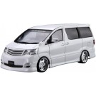 Aoshima 1/24 the tuned car No.7 SILK BLAZE MNH/ANH10, 15W ALPHARD '05 (TOYOTA)  , AOS58732, by AOSHIMA