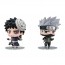 MegaHouse Chimi Mega Buddy Series ! NARUTO Shippuden Kakashi Hatake & Obito Uchiha Shinobi World War Set  , MEG27273, by MEGAHOUSE