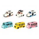 TAKARA TOMY PEANUTS 70TH ANNIVERSARY DREAM TOMICA COLLECTION: 1BOX (6PCS)  , TAK33933, by TAKARA TOMY