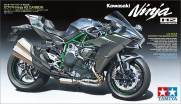 Tamiya 1/12 Motorcycle Series KAWASAKI NINJA H2 CARBON  , TAM41364, by TAMIYA
