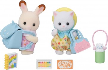 Epoch Sylvanian Families Friendly Baby Set, Kindergarten, EPC53029, by Epoch