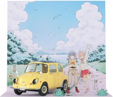 Hasegawa 1/24 "Welcome!" Subaru 360 Deluxe (Acrylic Figure Stand Included) , HAS21810, by HASEGAWA