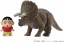 TAKARA TOMY Ania "Crayon Shin-chan the Movie: Our Dinosaur Diary" Shin-chan and Triceratops, TAK45413, by TAKARA TOMY