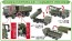 Aoshima 1/144 Self-Defense Force name book No. 01 73 Formula Large Truck Edition (8 pieces BOX) , AOS83055, by AOSHIMA