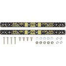 Tamiya Mini 4WD Grade Up Part HG for 13・19mm roller Carbon multi plate 1.5mm J-CUP2019  , TAM51239, by TAMIYA