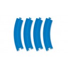 TAKARATOMY Plarail curved rail (4 pieces) R-03 , TAK08108, by TAKARATOMY