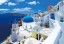 Epoch Jigsaw Puzzle: Oia Blue Dome Greece 1053 super small pcs  , EPC10104, by Epoch
