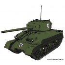 Platz 1/35 Girls und Panzer das Finale: M4A1 Sherman Saunders University High School , PLZ51056, by PLATZ
