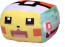 TAKARATOMY Pokemon Quest Poxel Cushion Plush Toy Pikachu & Friends  , TAK21220, by TAKARA TOMY