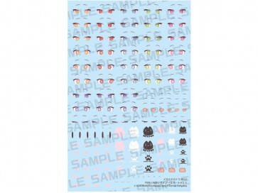 Kotobukiya 1/1 Megami Device M.S.G Puni Mofu Mao Eye Decal Set, KBY63765, by KOTOBUKIYA