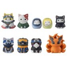 MegaHouse MEGA CAT PROJECT Naruto Shippuden Nyaruto! A Little Old The Village Hidden in the Leaves! 1Box (8Pcs), MEG33472, by MEGAHOUSE