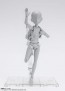 Bandai S.H.Figuarts Body-kun Ken Sugimori Edition DX SET (Gray Color Ver.), BAC21023, by BANDAI