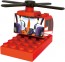 TAKARA TOMY Tomica Plarail Block Fire Helicopter, TAK91083, by TAKARA TOMY