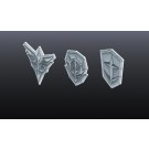 BANDAI  Builders Parts: MS Emblem Relief 01, BAN0181587, by BANDAI