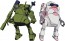 Hasegawa 1/35 MechatroWeGo VOTOMS Collaboration Series Vol.5 Round Mover & Fyana (Set of 2), HAS48197, by HASEGAWA