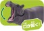 TAKARA TOMY Ania AC-09 Hippopotamus (Child), TAK23719, by TAKARA TOMY