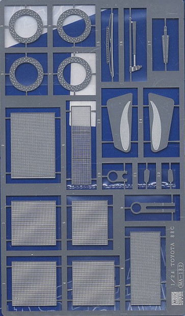 Hasegawa 1/24 Toyota 88C Etching Parts , HAS05017, by HASEGAWA