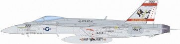 Platz 1/144 U.S. NAVY CARRIER-BASED FIGHTER F/A-18E SUPER HORNET VFA-87 GOLDEN WARRIORS, PLZ84580, by PLATZ
