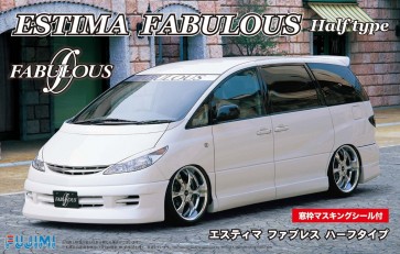 Fujimi 1/24 ID 71 Estima Fabless Half Type, FUJ39060, by FUJIMI
