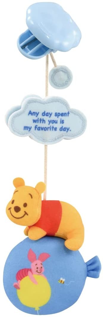 TAKARA TOMY Dear Little Hands Pororon Outing Stroller Mascot Winnie the Pooh, TAK14281, by TAKARA TOMY