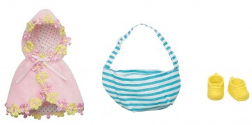 TAKARA TOMY LICCA-CHAN LW-23 TRIPLET BABY SLING & SWADDLE SET  , TAK28823, by TAKARA TOMY
