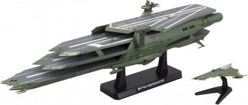 Bandai 1/1000 Space Battleship Yamato 2199 Gaiperon Class Multi-layer Style Space Mother Ship "Barugurei", BAN51376, by BANDAI