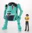 Hasegawa 1/20 20 MechatroWeGo Dynamic Collaboration Vol.1 Devilman + Akira Fudo, HAS24422, by HASEGAWA