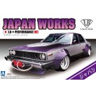 Aoshima 1/24 Liberty Walk 1 Nissan Skyline Japan 4 Dr plastic kit , AOS09802, by AOSHIMA