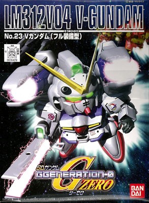 G Generation 23 V-DASH Gundam  BANDAI Plastic kit, BAN44292, by BANDAI