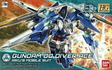Bandai 1/144 HGBD Gundam 00 Diver Ace , BAN57561, by BANDAI