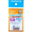 HI Q PARTS VC Dome 4 VP1 Color 6.0mm (10pcs), HIQ78870, by HI Q PARTS