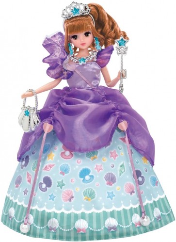 TAKARA TOMY Licca-chan Dream Fantasy Magical Ribbon Mermaid Dress, TAK11082, by TAKARA TOMY