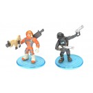TAKARA TOMY Fortnite Collection Mini Figure 2 body set 010 Mission Specialist & Dark Voyager  , TAK47114, by TAKARA TOMY