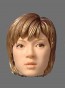 Atelier IT 1/6 Doll Head  W-01Resin kit, AIT31083, by Atelier IT