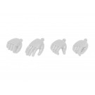 Wave Wave Option System New F Hands Round M White, WAV17529, by WAVE