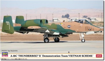 Hasegawa 1/72 A-10C Thunderbolt II Demonstration Team Vietnam Camouflage, HAS24786, by HASEGAWA