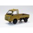 Aoshima 1/32 Raku-Pla Snap Kit No.05CU-OE Subaru Sambar Truck Custom Wheels (Olive), AOS03903, by AOSHIMA