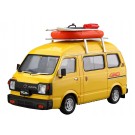 AOSHIMA 1/24 The Model Car No.55 Subaru K88 Sambar High roof 4WD '80, AOS54222, by AOSHIMA