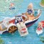 Epoch Sylvanian Families Captain Seal Exciting Boat Set, EPC59557, by Epoch