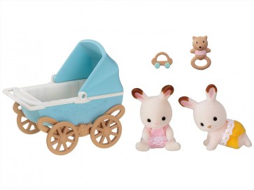 Epoch Sylvanian Families Chocolate Rabbit Chopsticks Furniture Set  , EPC42160, by Epoch