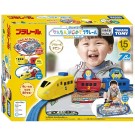 TAKARA TOMY Plarail Push de Go! Easy for the first time Plarail Colorful Tokkyu Set, TAK78200, by TAKARA TOMY