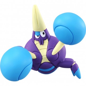 TAKARATOMY Pocket Monster Moncolle EX EMC-30 Crabrawler , TAK76059, by TAKARA TOMY
