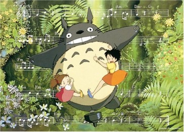 ENSKY Jigsaw Pussle 500 pieces Ghibli Totoro -walking-(38x53), ENS39261, by ENSKY