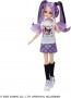 TAKARA TOMY Licca-chan Cool Kuromirika-chan DX Casual & Purple Dress Set, TAK93275, by TAKARA TOMY