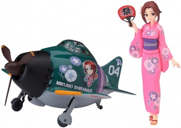 Hasegawa 1/20 Tamago Girls Collection No.04 "White Mikumo" w / Zero warfare , HAS21834, by HASEGAWA