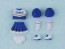 Good Smile Company Nendoroid Doll Outfit Set: Cheerleader (Blue), GSC74757, by GOOD SMILE COMPANY